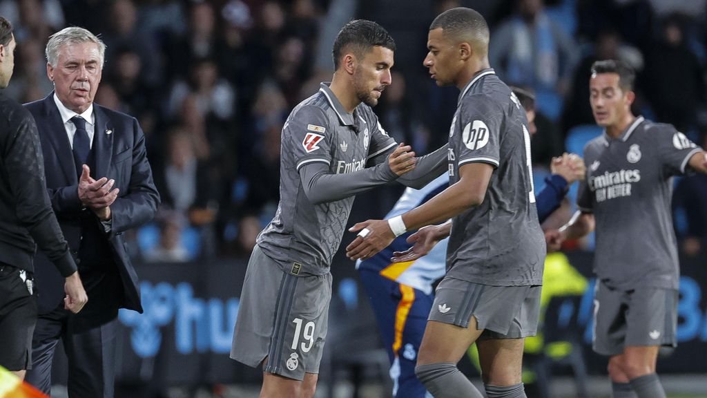 Kylian Mbappé, substituït per Dani Ceballos a Balaídos