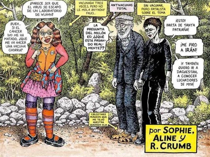 Còmic de Robert Crumb: ¡Sálvese quien pueda!