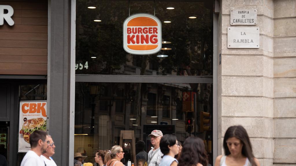 El Burger King de Les Rambles de Barcelona