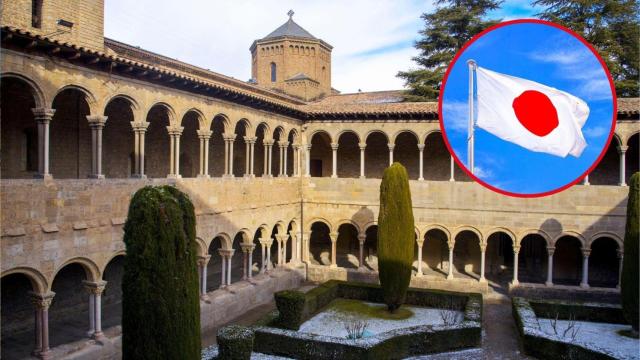 Creación del arte románico y la bandera de Japón