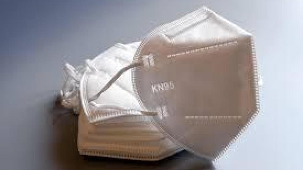 Mascarillas KN95, como las de la compraventa