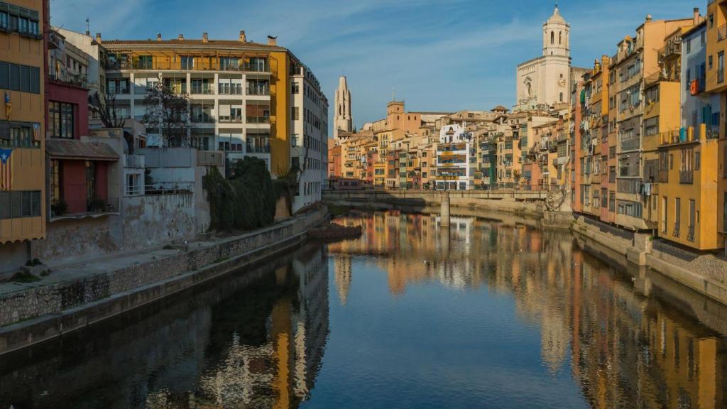 Girona en una imatge d'arxiu