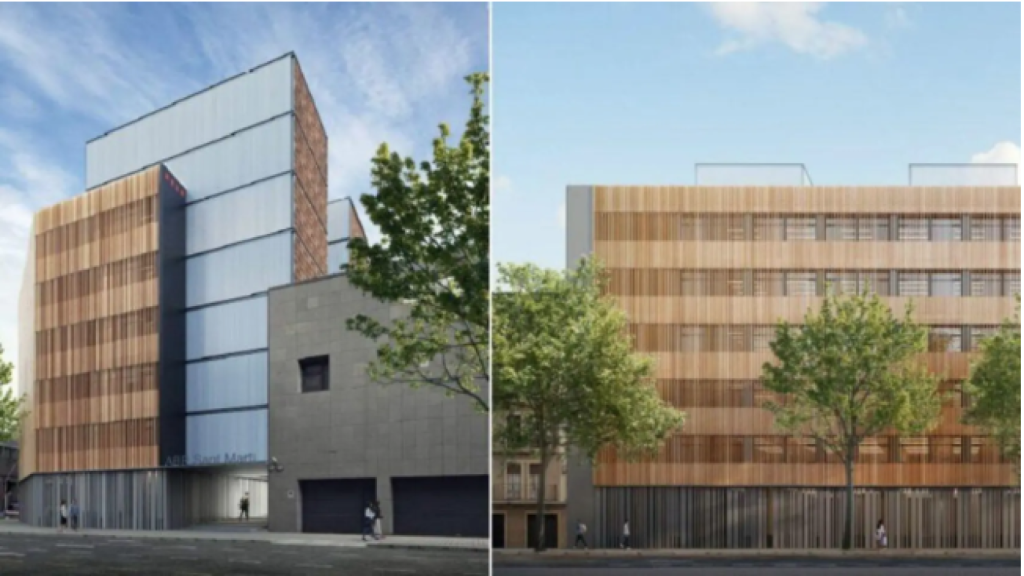 Projecte de reforma de la comissaria dels Mossos d'Esquadra de Sant Martí