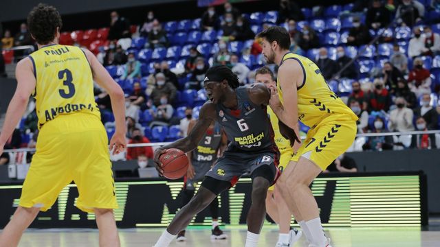 Johnathan Motley, en un partido de EuroCup con el Lokomotiv