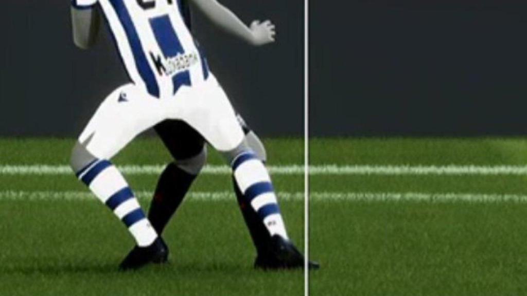 El polèmic fora de joc de Lewandowski contra la Reial Societat