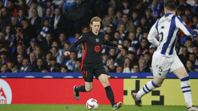 Frenkie de Jong, en Anoeta