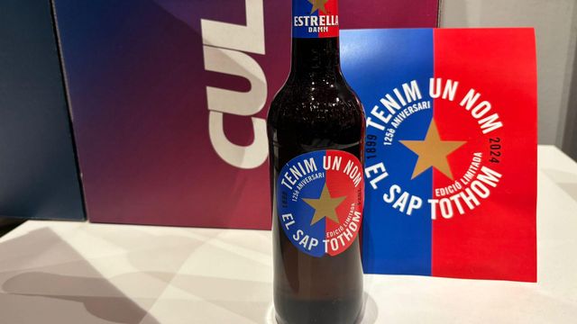 La cerveza especial de Estrella Damm en asociación con el Barça (1)
