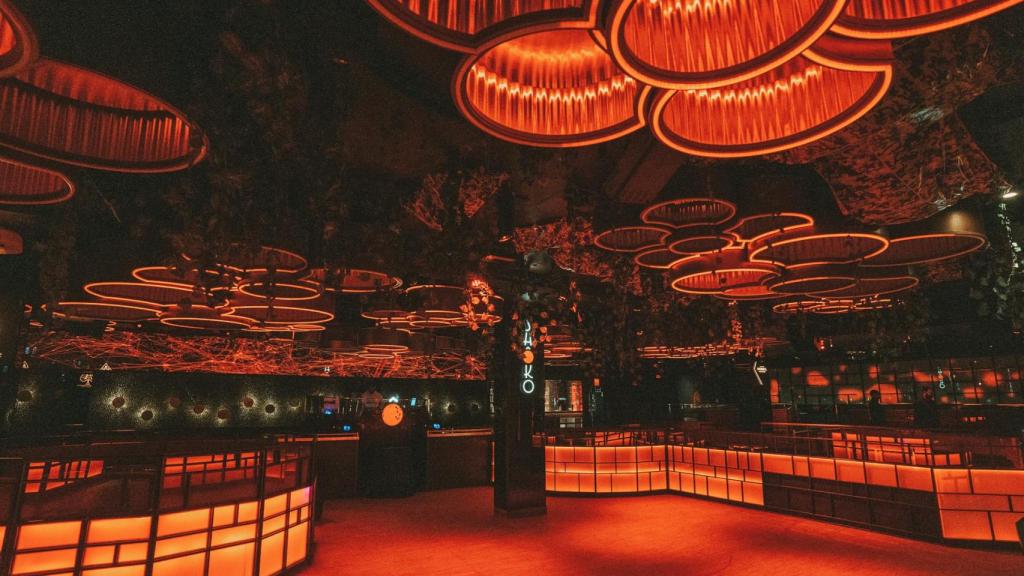 Interior de Shôko, el local de ocio  nocturno mejor valorado de la ciudad