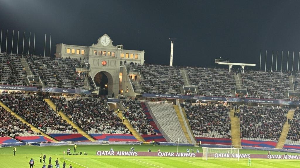La Grada d'Animació del Barça, buida contra el Brest a la Champions