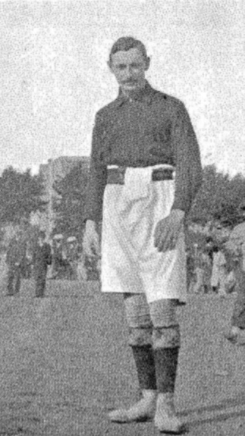 Joan Gamper, en su época como jugador de fútbol
