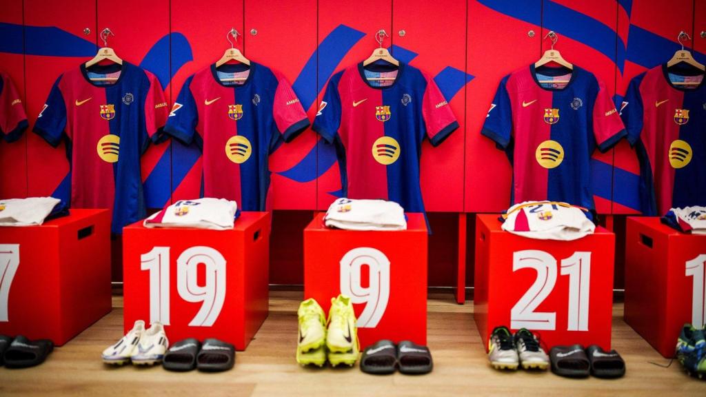 Vestimenta del Barça ante Las Palmas