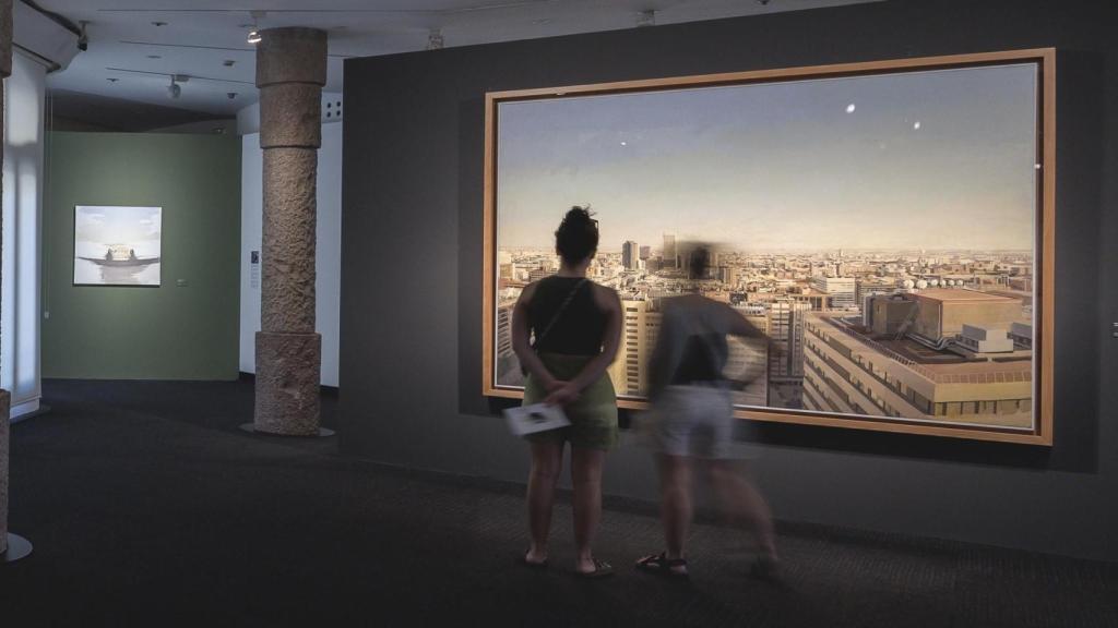 El cuadro en la exposición de La Pedrera.