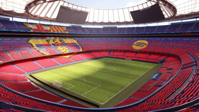 Así serán las nuevas gradas del Spotify Camp Nou, una vez esté reformado