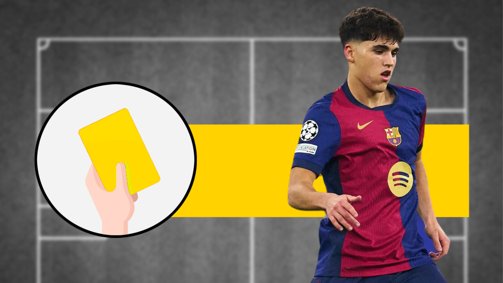 Tarjeta amarilla: Pau Cubarsí