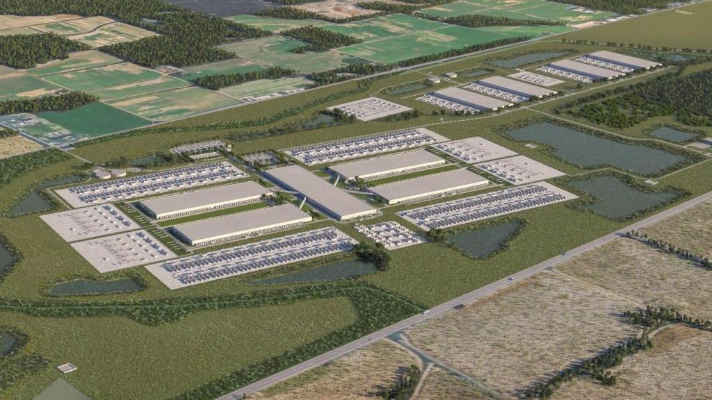 Campus de Data Center de Meta en Louisiana, uno de los mayors del mundo