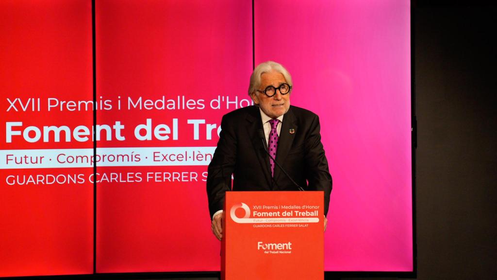 Imagen de Josep Sánchez Llibre, presidente de Foment del Treball