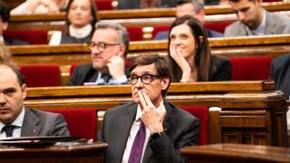 Salvador Illa en el Parlament