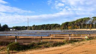 La nueva planta fotovoltaica de Vidreres