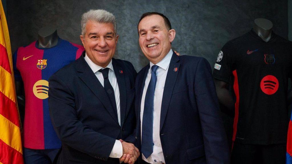 Laporta i Sisco Pujol, nou directiu del Barça