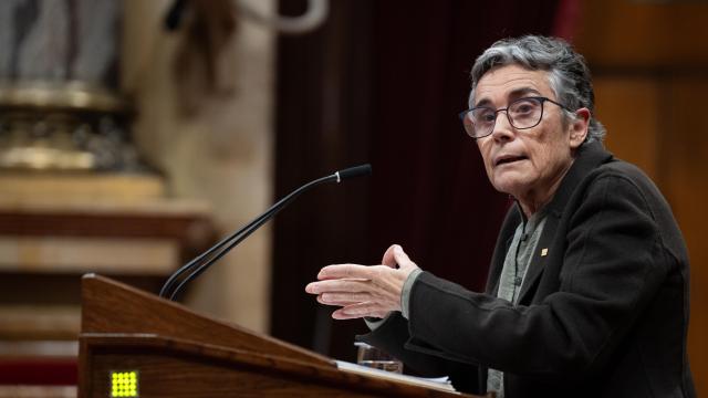 Imagen de archivo de Olga Pané en el Parlament