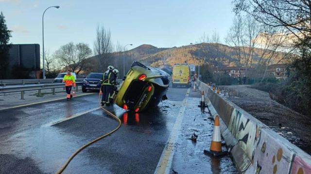 Un accidente de tráfico en Cataluña