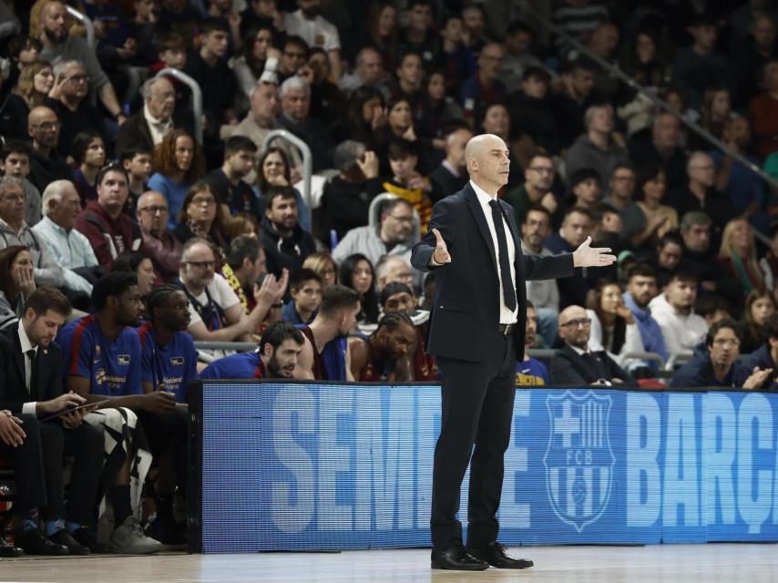 Joan Peñarroya, sin explicaciones en el Palau Blaugrana