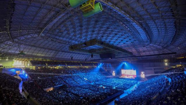 El Palau Sant Jordi en una imagen de archivo