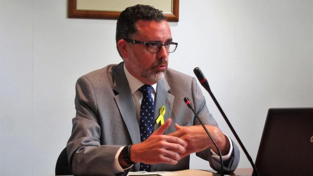 Josep Maria Tost, cuando dirigía la Agència Catalana de Residus en 2018