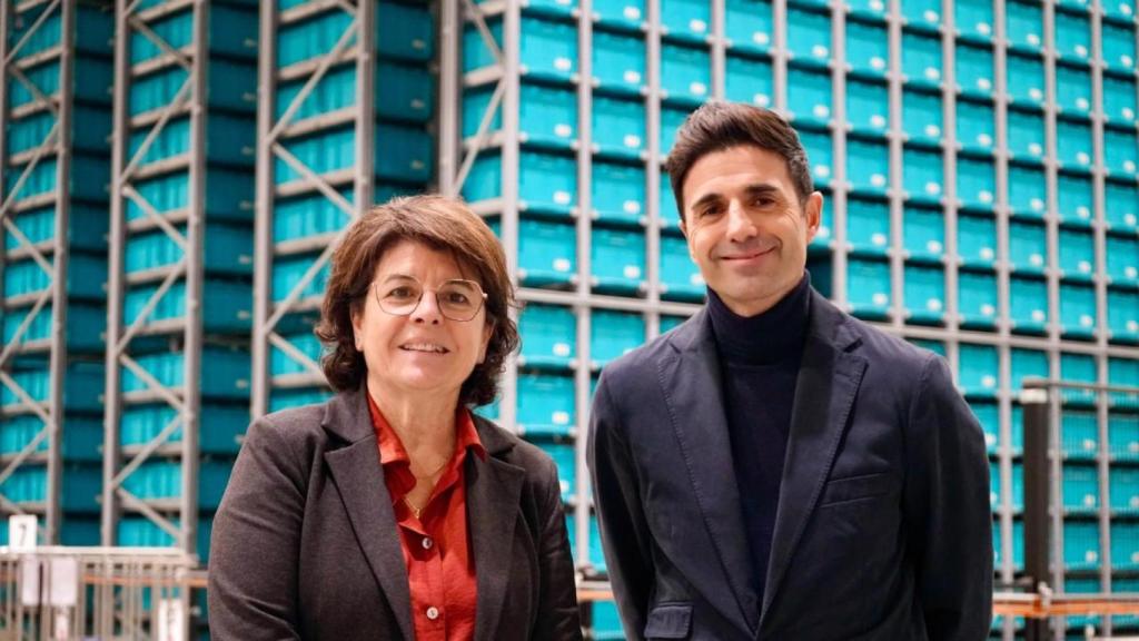 Imagen conjunta de Gemma Vivet y Francesc Giné, dirigentes de Gepork