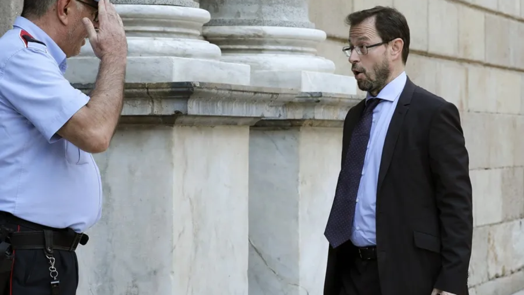 El fiscal José Grinda, en Barcelona