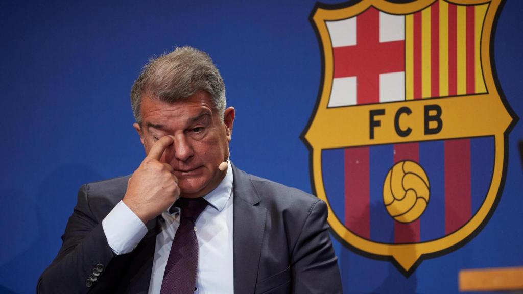 Joan Laporta, presidente del Barça