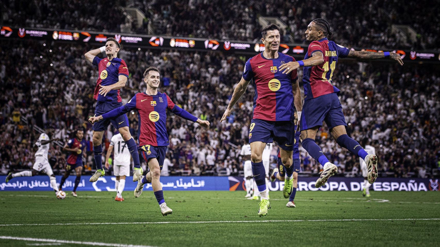 El primer título de la era Flick: el Barça destroza al Real Madrid con ...
