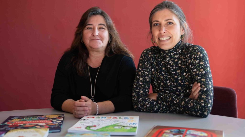Patricia Martín y Eva Jiménez, fundadoras de la editorial Flamboyant