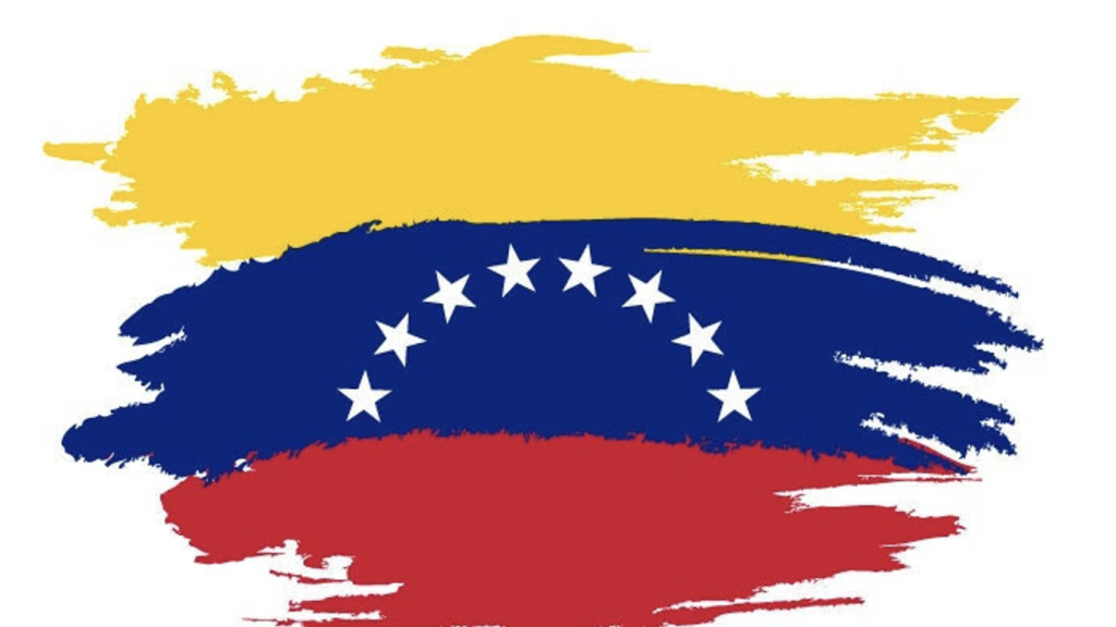 Los colores de la bandera de Venezuela