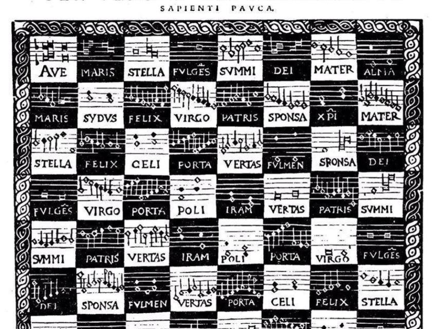 Ajedrez musical. Ghiselin Danckerts.