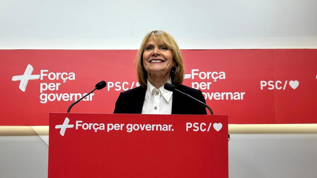 Imagen de Lluïsa Moret, viceprimera secretaria y portavoz del PSC
