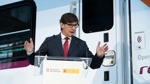 Salvador Illa, en enero de 2025