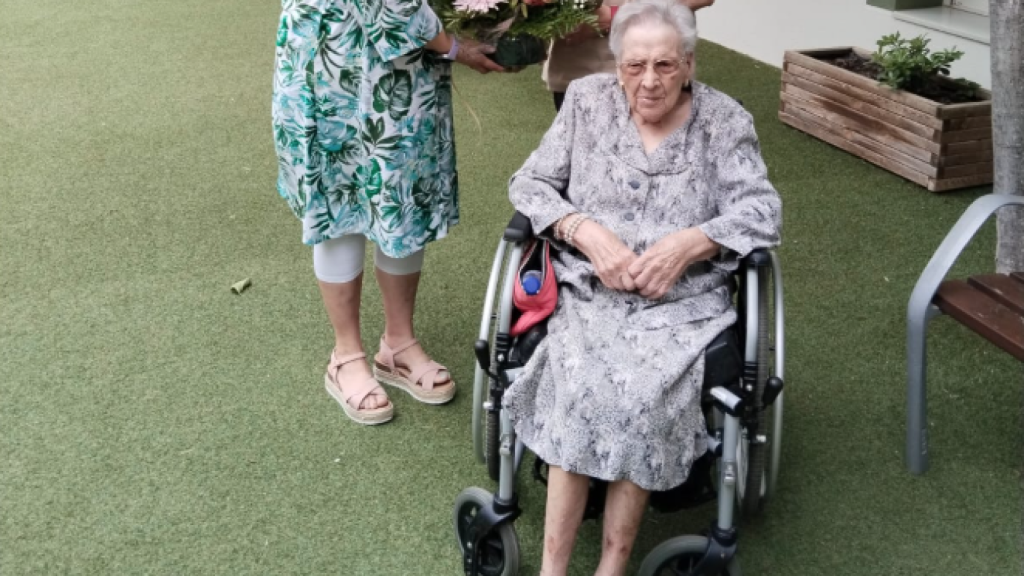Josefa Muxí Font, en su 110 cumpleaños