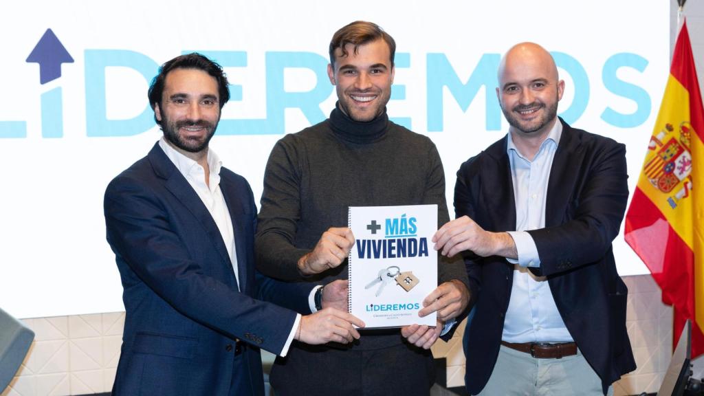 Tomàs Güell presentando su propuesta 'Más Vivienda'