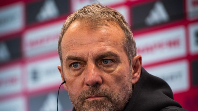 Hansi Flick atiende a los medios antes del Barça-Betis de Copa del Rey