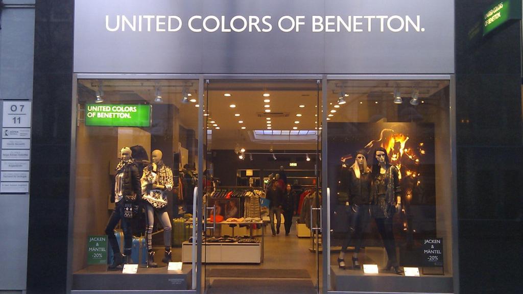 Imagen de una tienda de Benetton