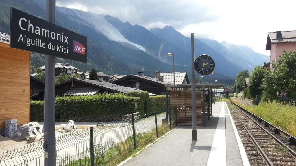 Estación del teleférico de Aiguille du Midi que lleva hasta la cima del Montblanc