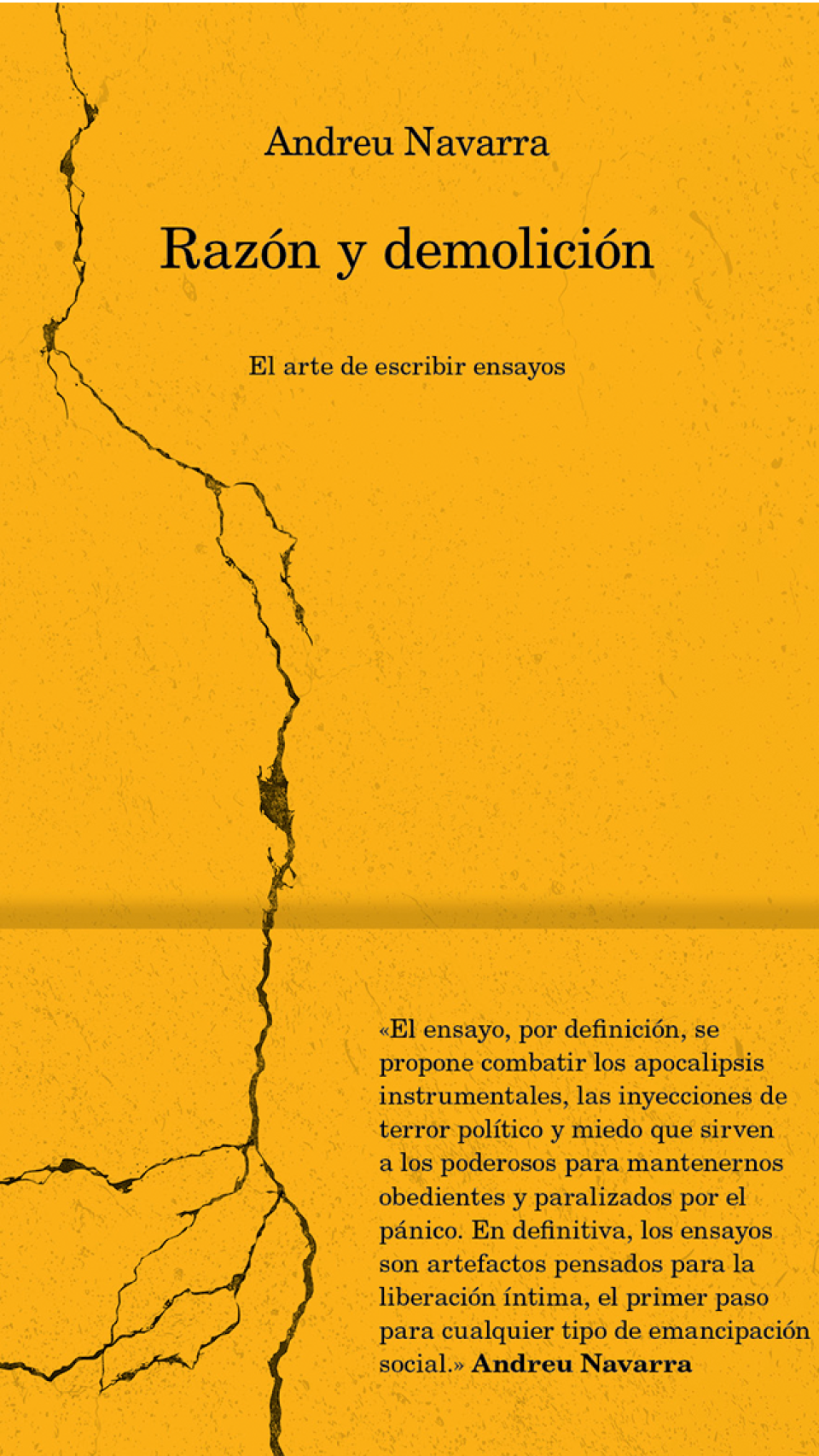 'Razón y demolición'