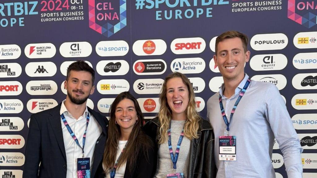 Imagen de Evan Planchon (derecha), director de Productos Digitales de la Euroliga