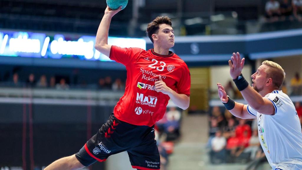 Nikola Roganovic, jugador del Eskilstuna Guif, pretendido por el Barça de balonmano
