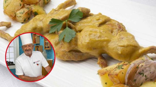 Fotomontaje plato de Arguiñano