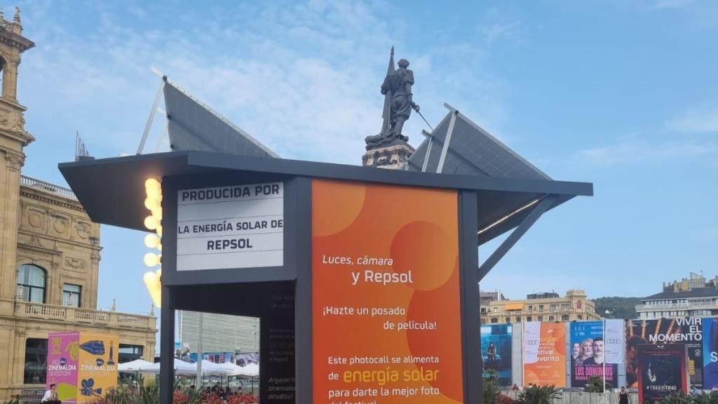 Imagen de un espacio promocional de Repsol