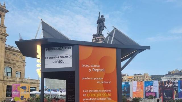 Imagen de un espacio promocional de Repsol