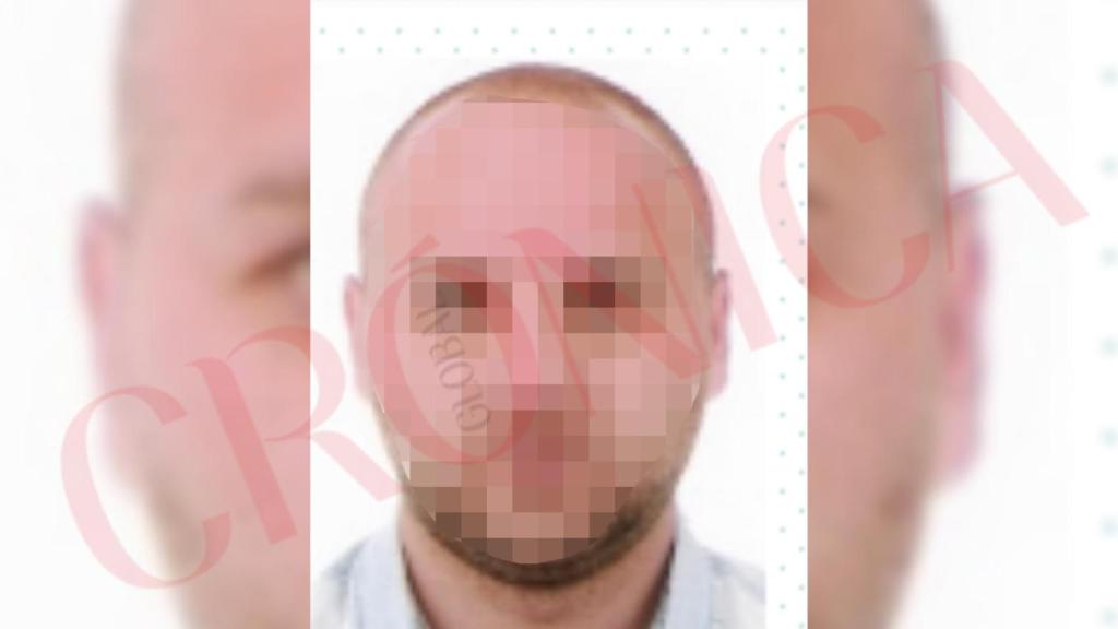 A.V. en la imagen que se publicó en los medios italianos