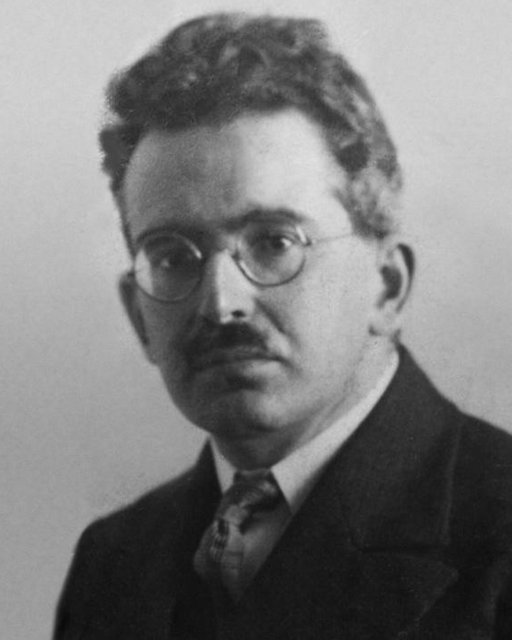 Imagen de Walter Benjamin, en 1928